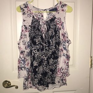 Francescas cold shoulder top